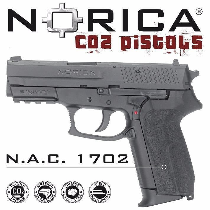 Pistola CO2 N.A.C 1702 - Espadas y Más