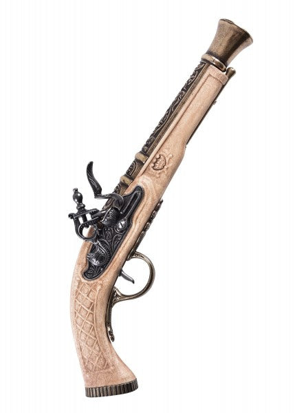 Pistola de cerradura de piedra, Espingole, siglo 18, colores marfil, réplica 2347110813 - Espadas y Más