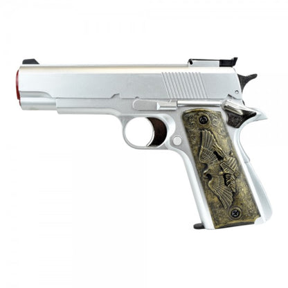 PISTOLA DE GAS HFC PLATA (HG 123S) - Espadas y Más