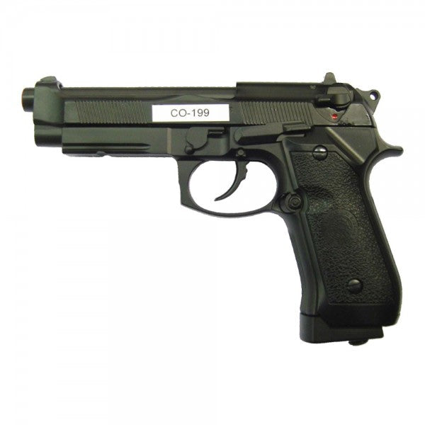 PISTOLA HFC CO2 FULL METAL NEGRA (CO 199B) - Espadas y Más