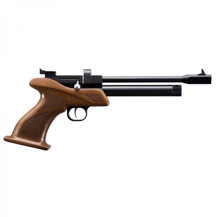 Pistola Zasdar CP1 Co2 multi-tiro empuñadura madera 4,5mm ZCP1M45 - Espadas y Más