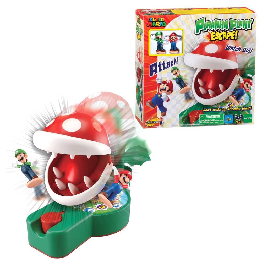 Playset Planta Piraña Super Mario Bros - Espadas y Más