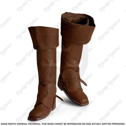 Imagen de Botas de mosquetero Cuero parte de nuestra colección en Espadas y más, sitio oficial.