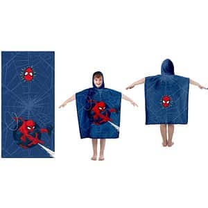 Poncho Toalla Spiderman Marvel algodon - Espadas y Más