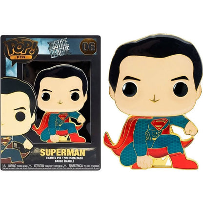 POP Pin DC Comics La Liga de la Justicia Superman 10cm - Espadas y Más