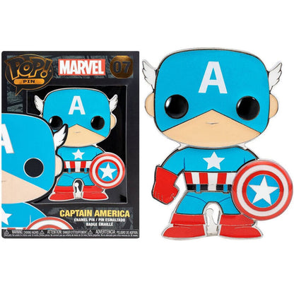 POP Pin Marvel Capitan America 10cm - Espadas y Más