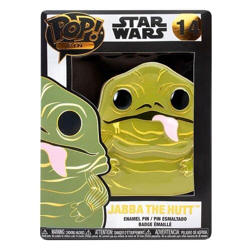 POP Pin Star Wars Jabba the Hutt 10cm 11 + 1 Chase - Espadas y Más