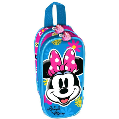 Portatodo 3D Floral Minnie Disney doble - Espadas y Más