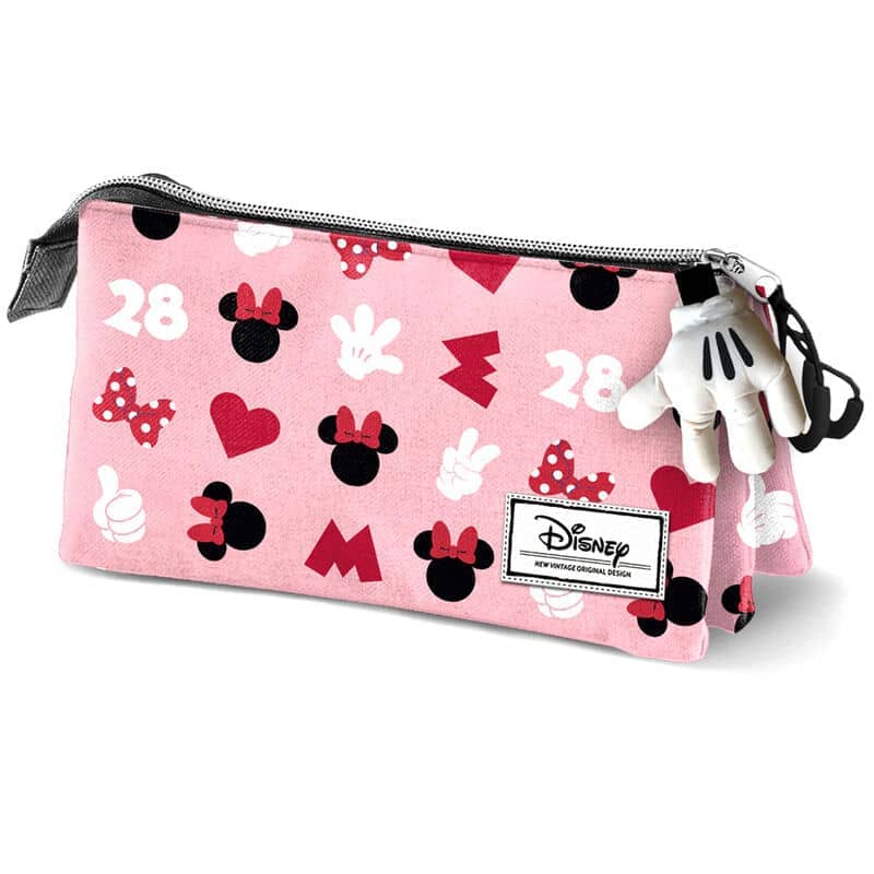 Portatodo Pinky Minnie Disney triple - Espadas y Más