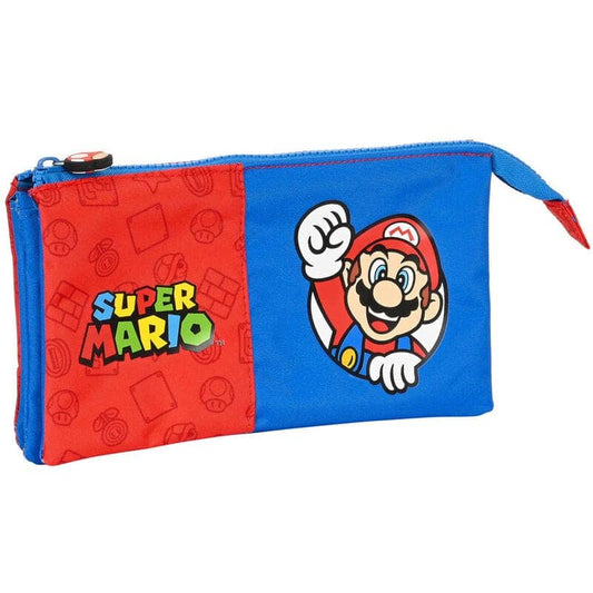 Portatodo triple Super Mario Bros - Espadas y Más