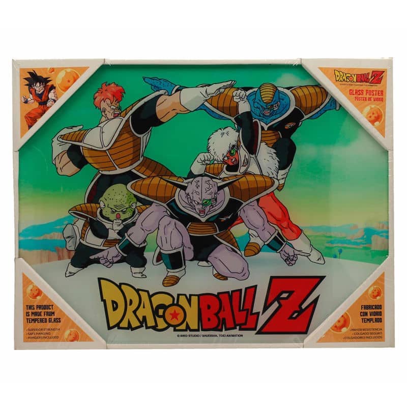 Poster cristal Fuerzas Especiales Dragon Ball - Espadas y Más