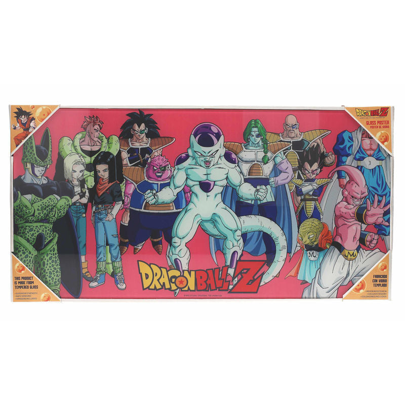 Poster cristal villanos Dragon Ball - Espadas y Más