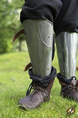 PROTECTOR DE TIBIA FUNCIONAL TEMPLARIO – Espadas y Más