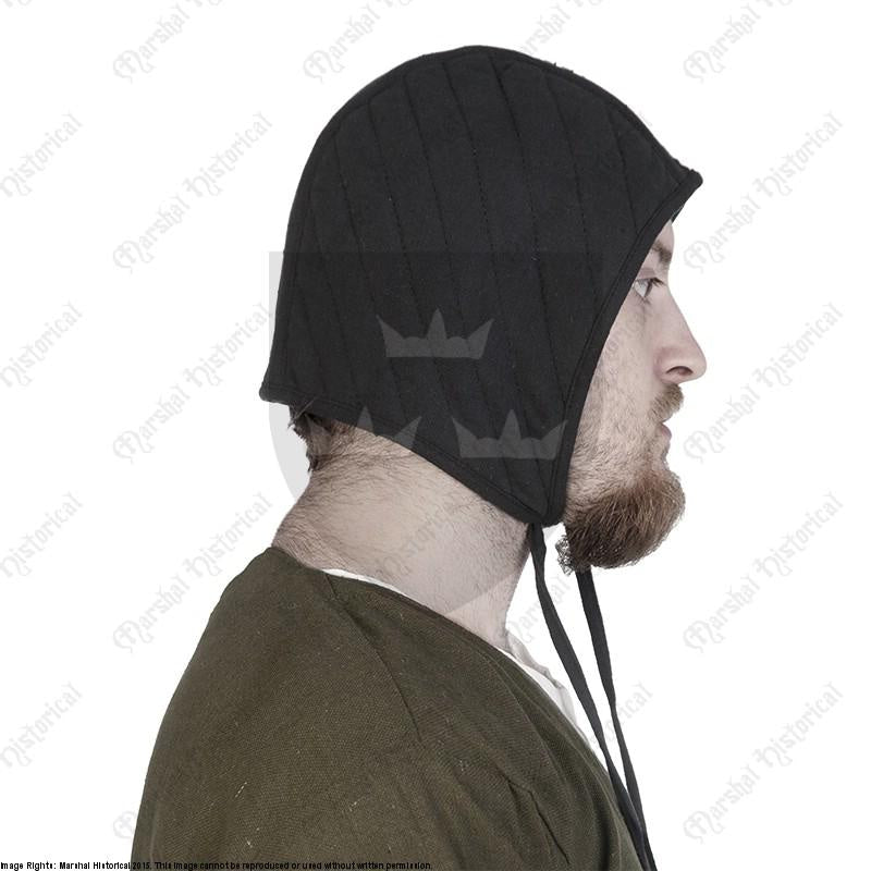 Crespina Acolchada / Cofia de armas - Espadas y Más