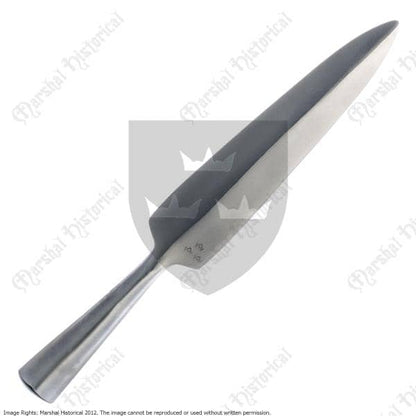Punta de lanza 28cm acero- S. XIII - Espadas y Más