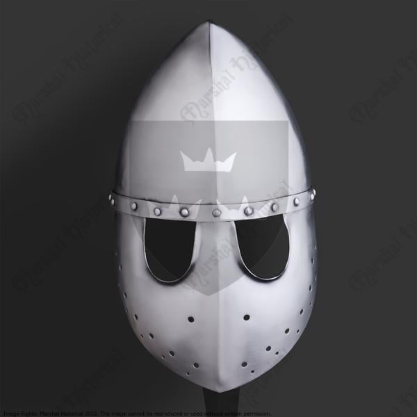 Casco Cabasset Sanguesa con Facial - Espadas y Más