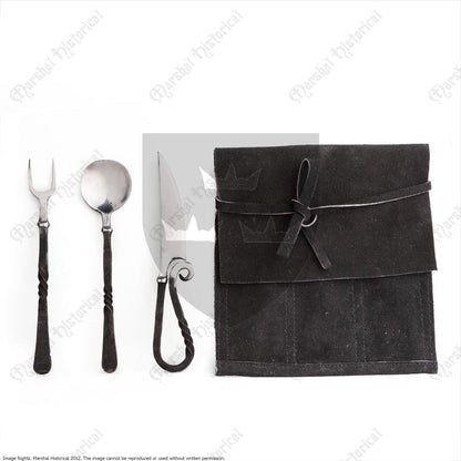 Set de cubiertos con bolsa - Espadas y Más