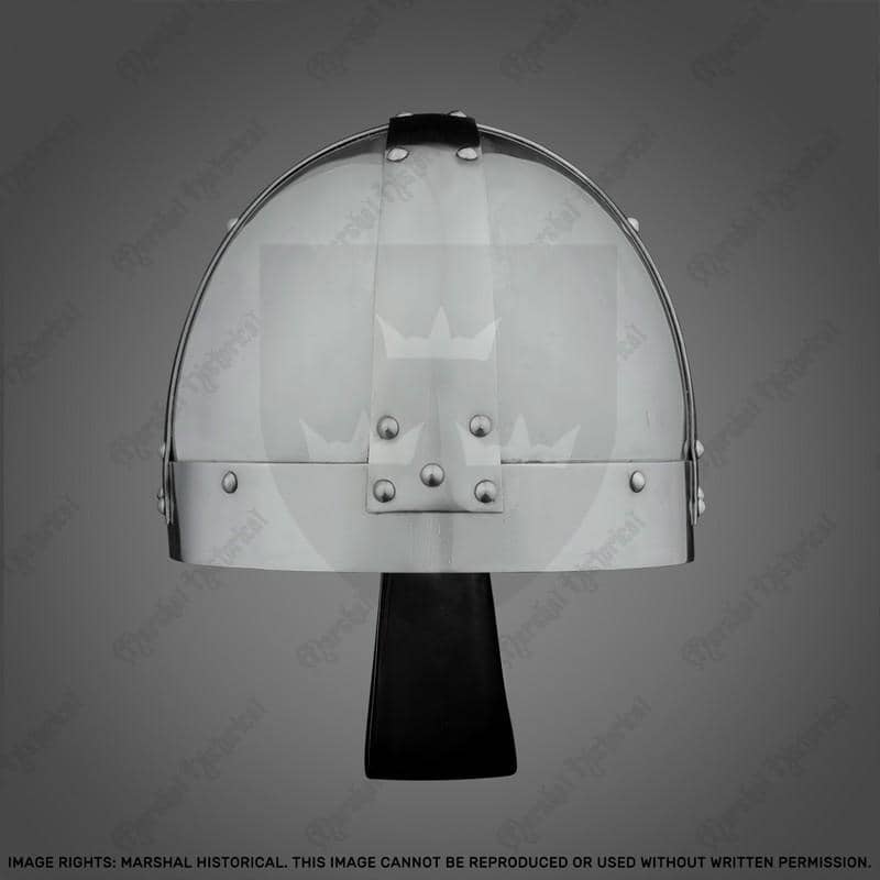 Capacete Spangenhelm Vikingo con nasal, 2mm - Espadas y Más