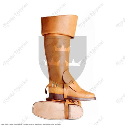 Imagen de Botas de mosquetero Cuero parte de nuestra colección en Espadas y más, sitio oficial.