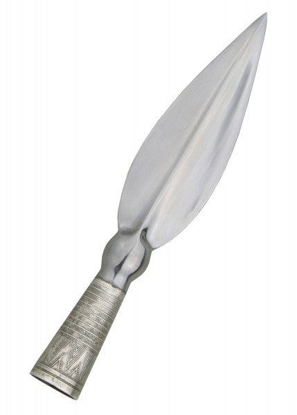 Imagen de Punta de lanza vikinga corta con adornos HANWEI HN-XH2040 parte de nuestra colección en Espadas y más, sitio oficial.