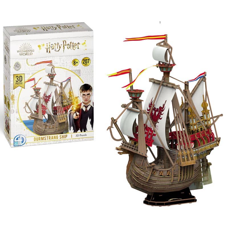 Puzzle 3D Barco de Durmstrang Harry Potter 207pzs - Espadas y Más