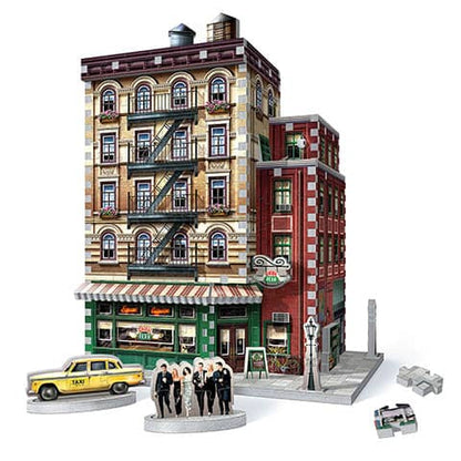 Puzzle 3D Wrebbit  Central Perk - Friends W3D1015 - Espadas y Más