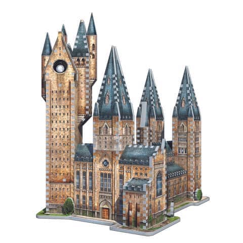 Puzzle 3D Wrebbit Hogwarts - Torre de astronomia W3D2015 - Espadas y Más