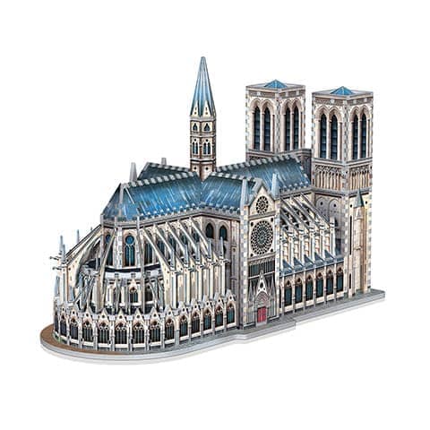 Puzzle 3D Wrebbit Notre-Dame Cathedral W3D2020 - Espadas y Más