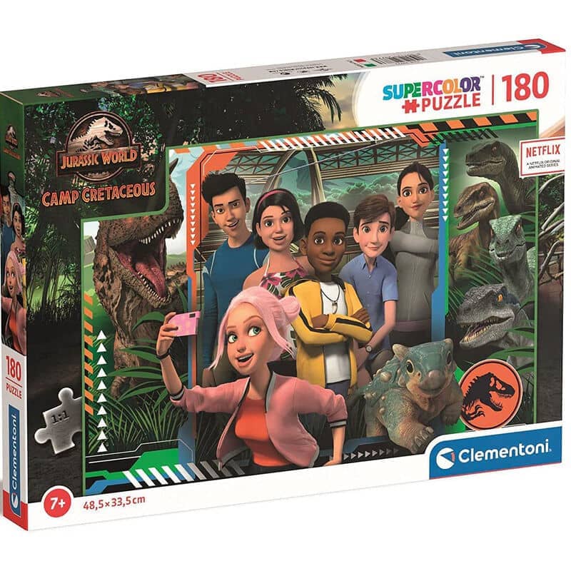 Puzzle Camp Cretaceous Jurassic World 180pzs - Espadas y Más