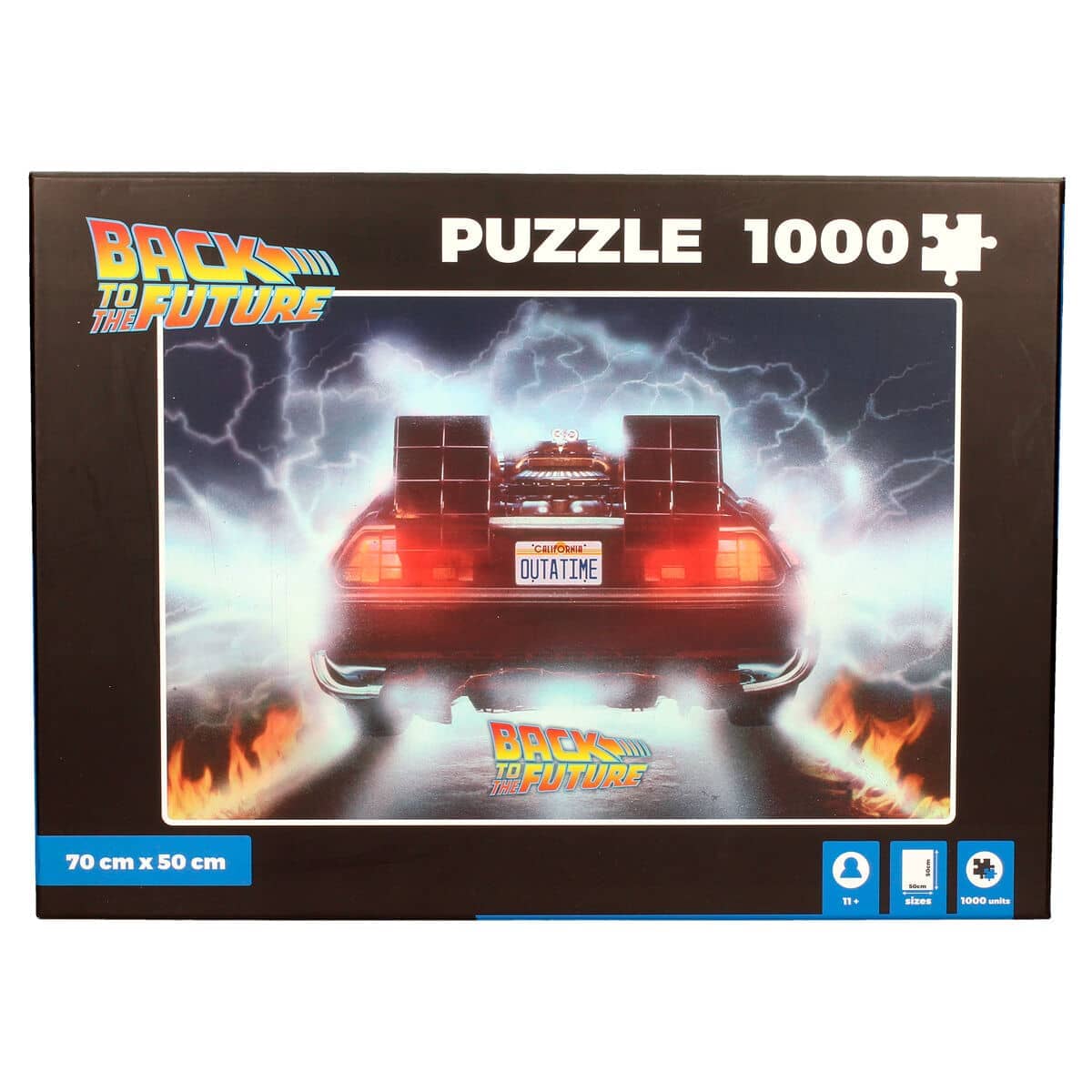 Puzzle Delorean Out a Time Regreso al Futuro 1000pzs - Espadas y Más