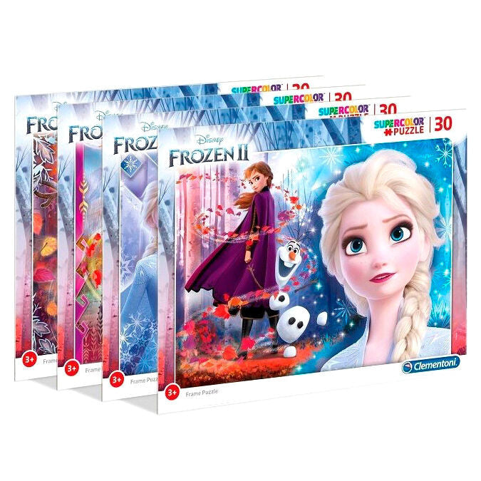 Puzzle Frozen 2 Disney 4x30pzs - Espadas y Más