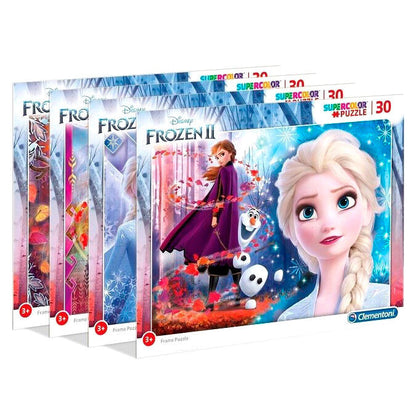 Puzzle Frozen 2 Disney 4x30pzs - Espadas y Más