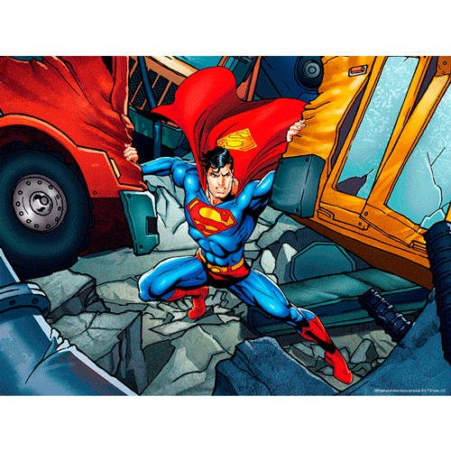 Puzzle lenticular Superman DC Comics 500pzs - Espadas y Más
