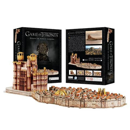 Puzzle Mapa Embarcadero del Rey- Juego de Tronos- 4D Cityscape DC51003 - Espadas y Más