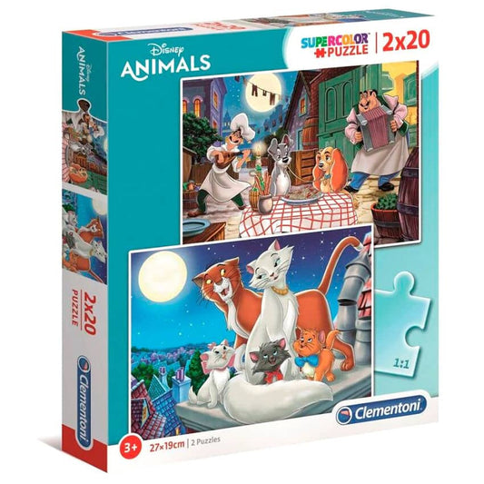 Puzzle Maxi Animals Disney 2x20pzs - Espadas y Más