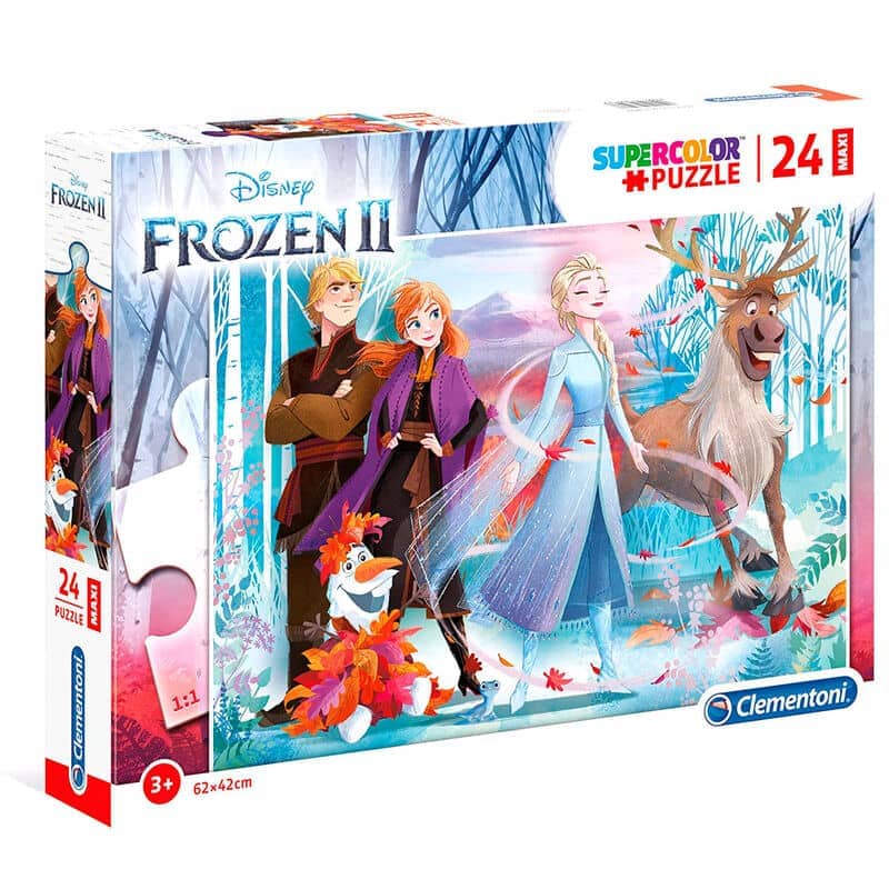 Puzzle Maxi Frozen 2 Disney 24pzs - Espadas y Más