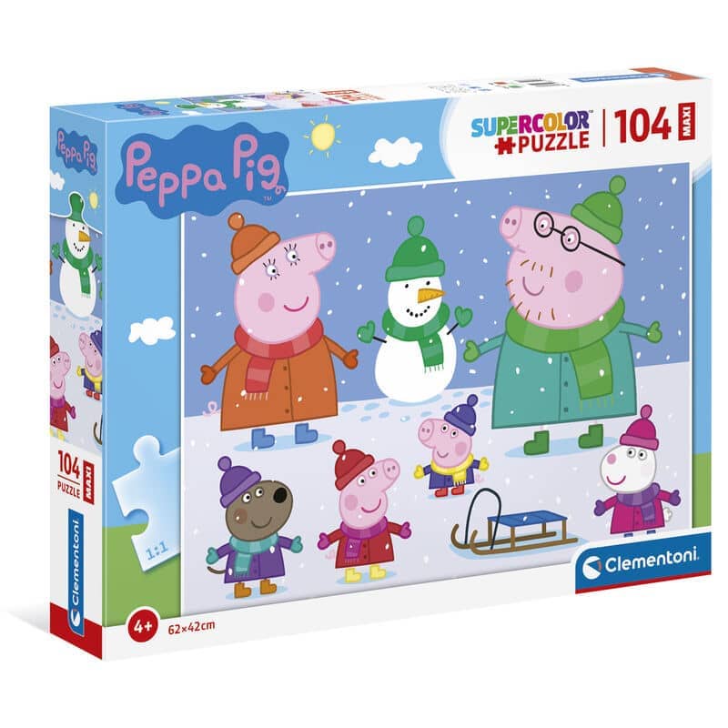 Puzzle Maxi Peppa Pig 104pzs - Espadas y Más