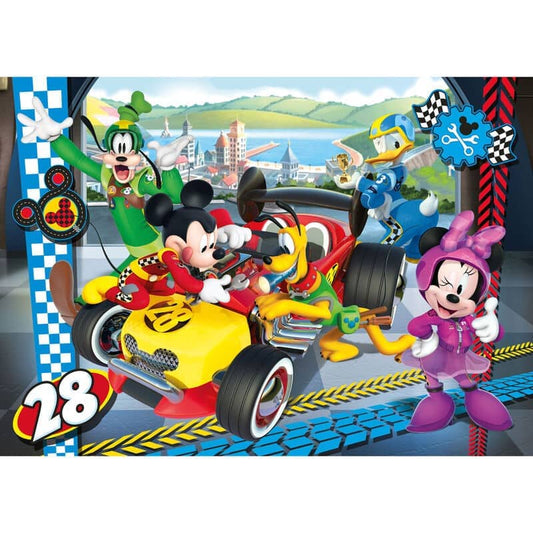 Puzzle Mickey and the Roadster Racers Disney 104pzs - Espadas y Más