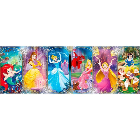 Puzzle Panorama Princesas Disney 1000pzs - Espadas y Más