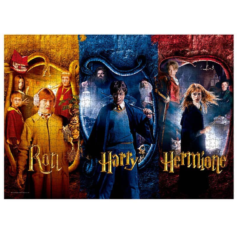 Puzzle Ron, Harry y Hermione Harry Potter 1000pcs - Espadas y Más