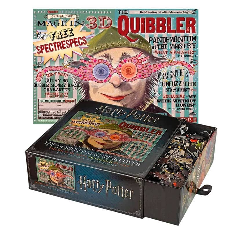 Puzzle The Quibbler Magazine Harry Potter - Espadas y Más