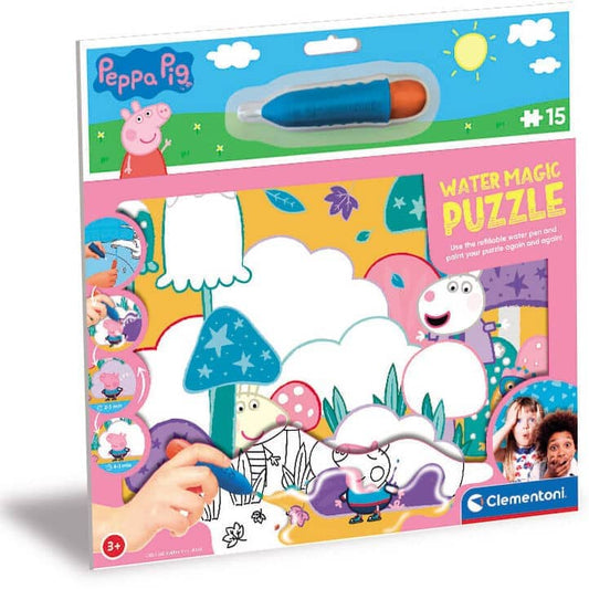 Puzzle Water Magic Peppa Pig 15pzs - Espadas y Más