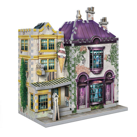 Puzzle Wrebbit 3D - Boutique Madam Malkin’s y tienda de helados Florean Fortescue - Boticario Slug y Jiggers- Harry Potter W3D0510 - Espadas y Más