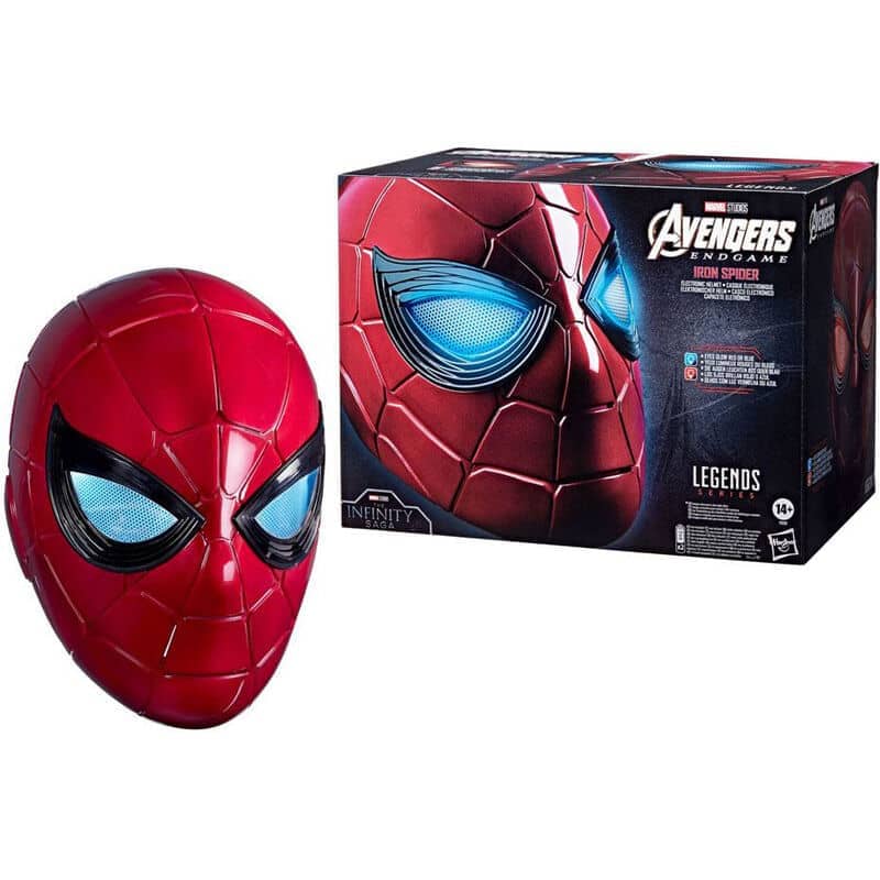 Replica Casco Iron Spider Vengadores Avengers Marvel Legends - Espadas y Más