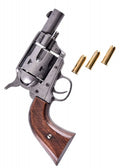 Revólver de bolsillo Colt .45, USA 1873, Mango de madera marrón, réplica 2347106119 - Espadas y Más