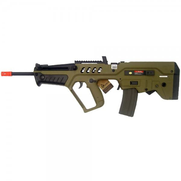 RIFLE ELÉCTRICO ARES T21 LARGO TAN (AR-036) - Espadas y Más