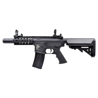 Imagen de Rifle Eléctrico M4 5" Negro diboys (1171) parte de nuestra colección en Espadas y más, sitio oficial.