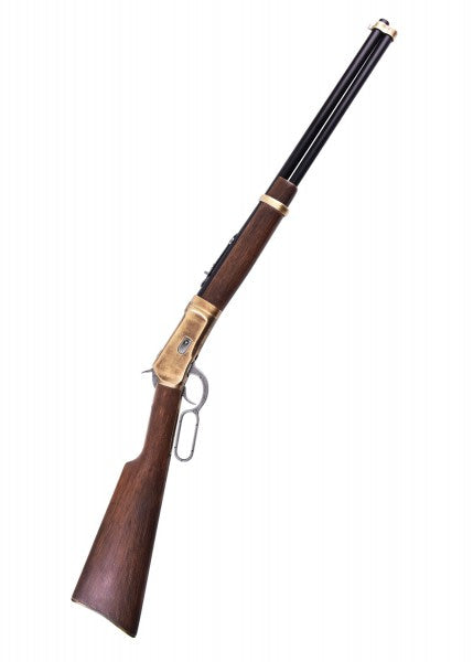 Rifle Mosquetón Winchester modelo 1892, 98 cm, accesorios de latón, réplica 2347106302 - Espadas y Más