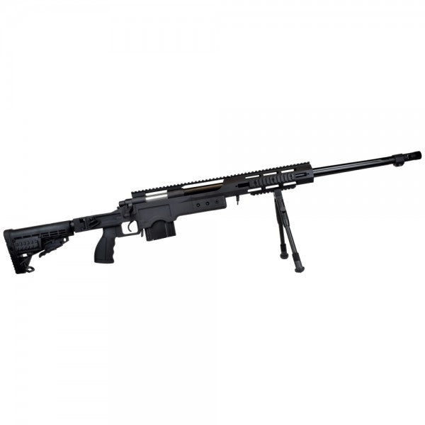 RIFLE MUELLE WELL SNIPER NEGRO (MB4412B) - Espadas y Más