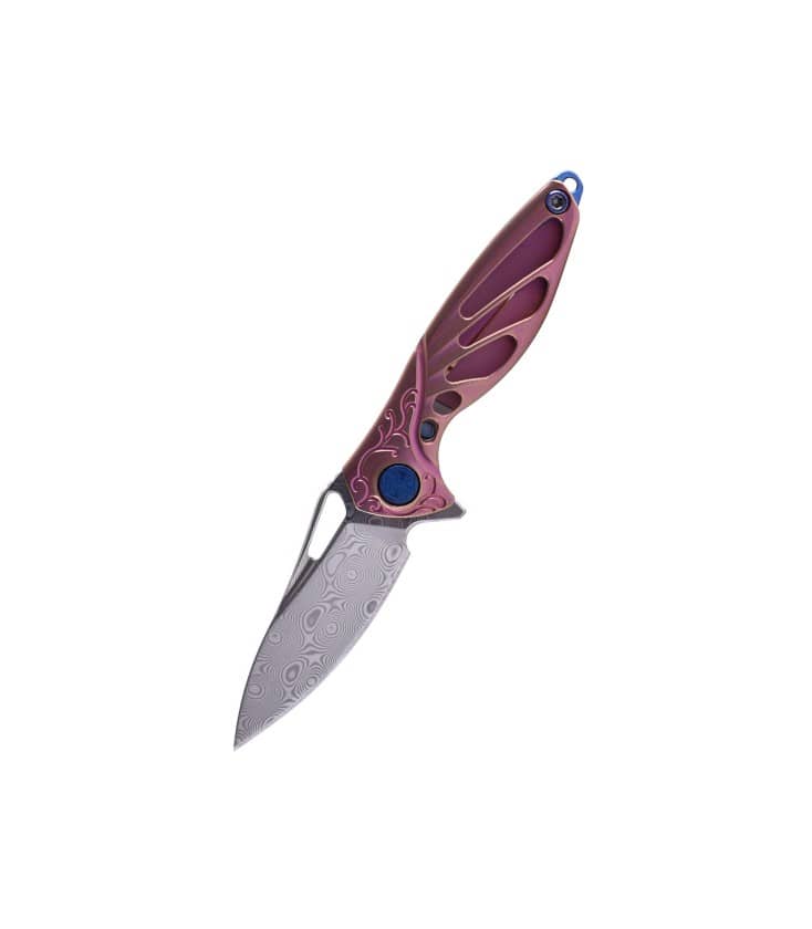 RKMINI-PI Cuchillo de bolsillo Rikeknife Hummingbird Mini, rosa - Espadas y Más
